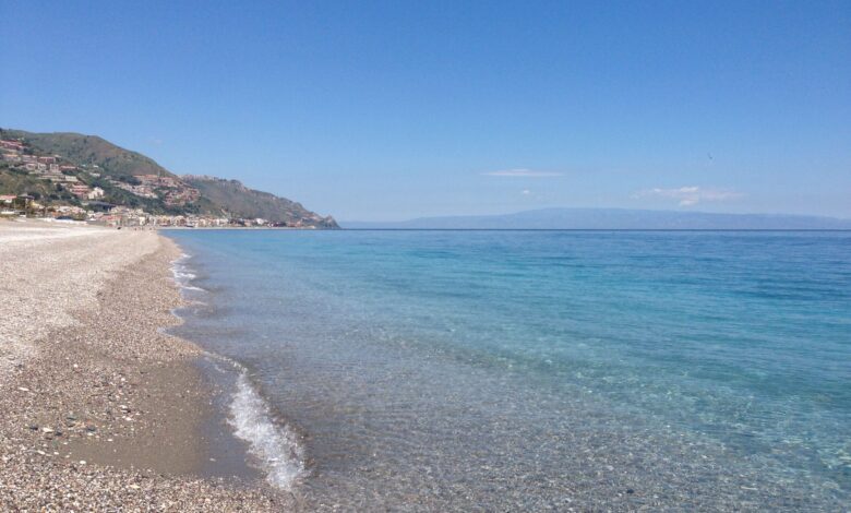 Beach of Mazzeo Taormina