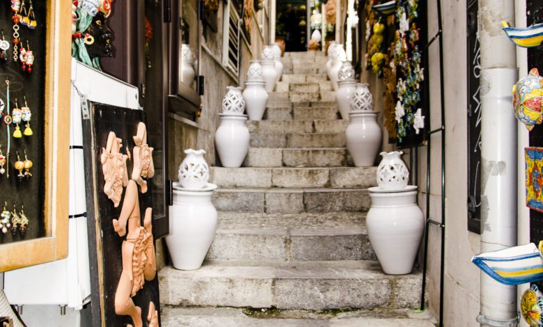 Corso Umberto Taormina Sicily